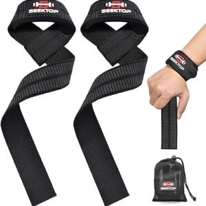 25'' Gym Lifting Straps with Wrist Wraps