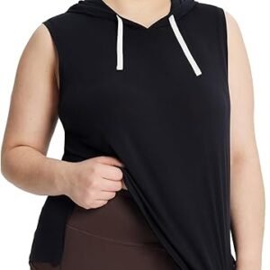 BALEAF Women's Sleeveless Hooded Workout Tank