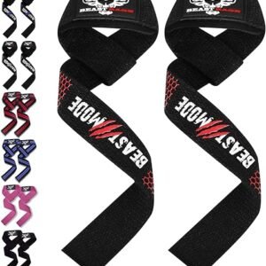 BEAST RAGE Lifting Straps for Weightlifting