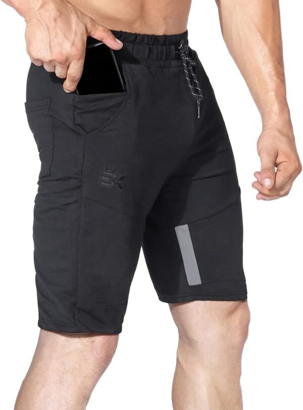 BROKIG Men's Mesh Gym Workout Shorts