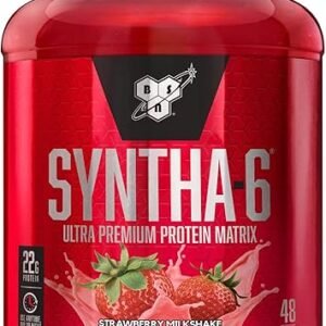 BSN SYNTHA-6 Protein Powder, Strawberry Milkshake