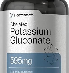 Chelated Potassium Gluconate Supplement 595mg - 300 Count