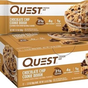 Chocolate Chip Cookie Dough Protein Bars