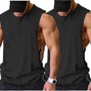 COOFANDY Men's Workout Tank Top Duo