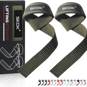 Cotton Wrist Lifting Straps with Neoprene