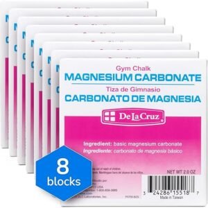 De La Cruz Gym Chalk for Gymnastics, Weightlifting, Rock Climbing