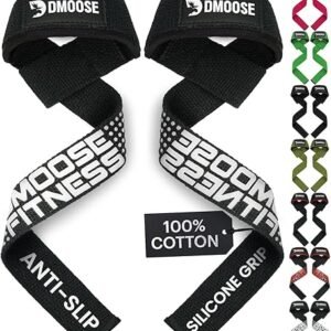DMoose Fitness Wrist Straps for Weightlifting
