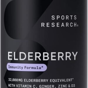 Elderberry + D3 Immune Support Supplement
