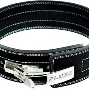 Flexz Fitness Leather Weight Lifting Belt