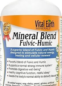 Fulvic Humic Mineral Blend Liquid Supplement
