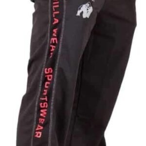 Functional Mesh Pants - Black/Red