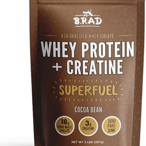 Grass-Fed Whey Protein Isolate with Creatine