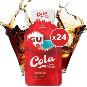 GU Energy Gel, Vegan, Gluten-Free, Cola
