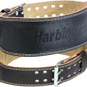 Harbinger Leather Belt in Black