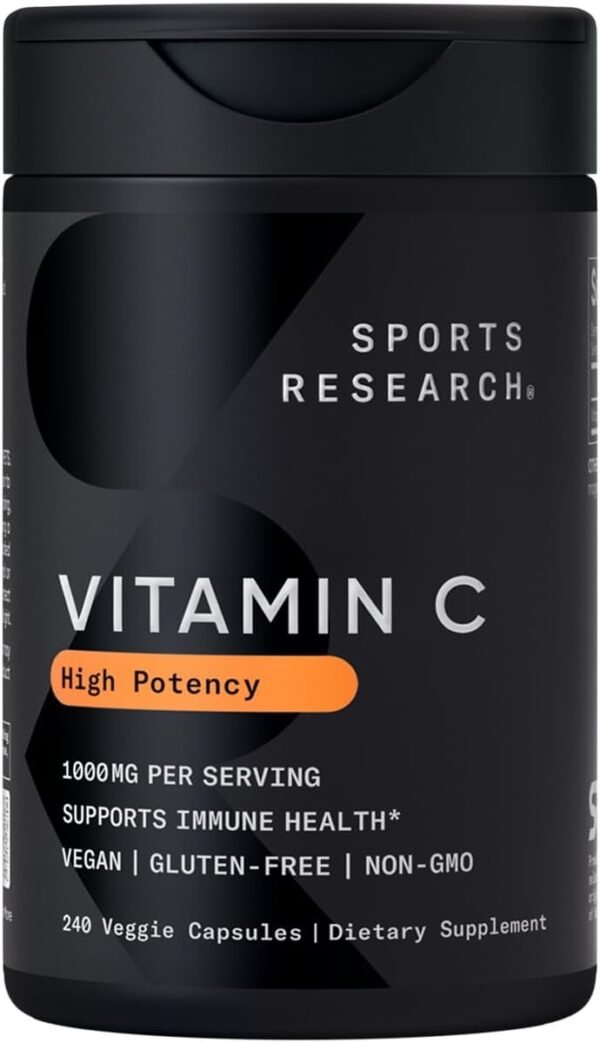 High Potency Vitamin C Vegan Capsules