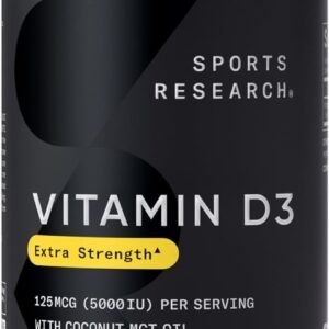 High Potency Vitamin D3 with MCT Oil