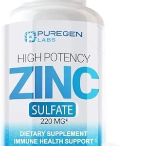 High Potency Zinc Supplement for Immune Support