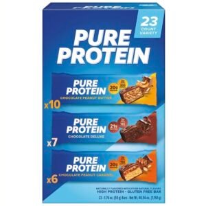 High Protein Bars Variety Pack