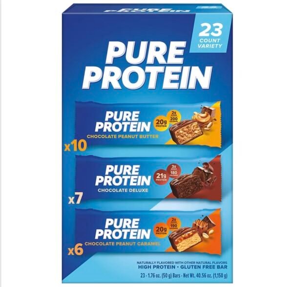 High Protein Bars Variety Pack