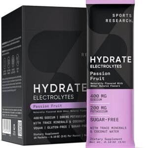 Hydrate Electrolytes Powder Packets - Sugar-Free