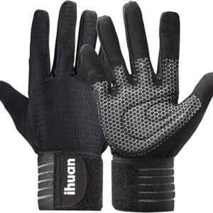 ihuan Full-Finger Workout Gloves for Men