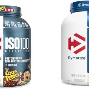 ISO100 Cocoa Pebbles & Elite Vanilla Protein