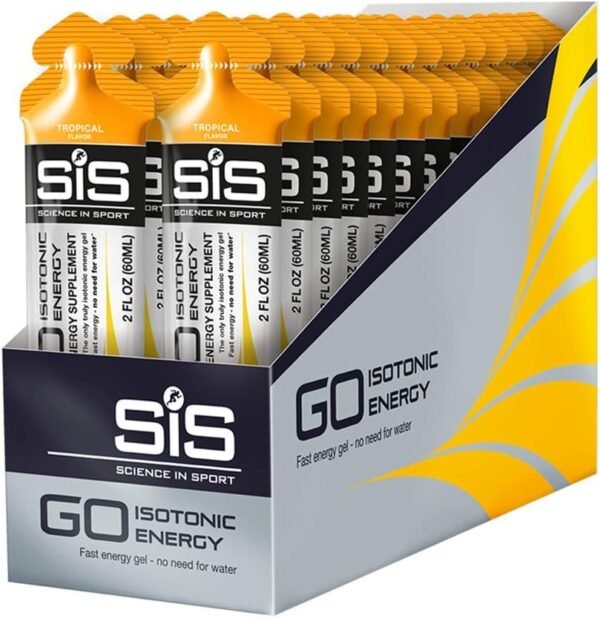 Isotonic Energy Gels for Athletes, Pineapple