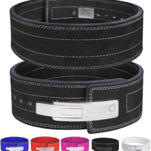 JAYEFO Leather Weight Lifting Lever Belt
