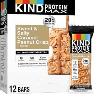 KIND Protein MAX Caramel Peanut Crisp