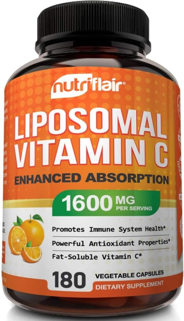 Liposomal Vitamin C Capsules for Immune Support