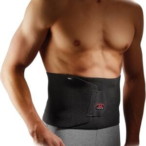 McDavid Men's Waist Trimmer Belt, Black