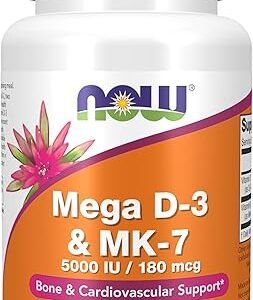Mega D-3 & MK-7 Veg Capsules