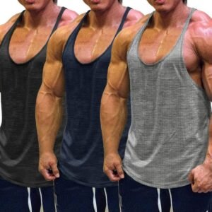 Men's Gym Stringer Tank Tops