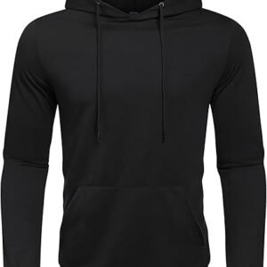Men's Hooded Lightweight Athletic Sweatshirt