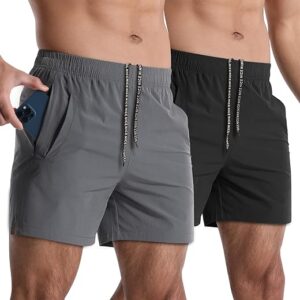 Men's Quick Dry Athletic Workout Shorts