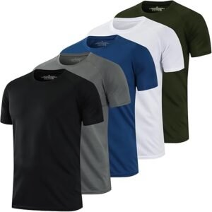 Men's Running Shirts - Moisture-Wicking Athletic Tops