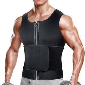 Men's Sauna Vest for Belly Fat Slimming