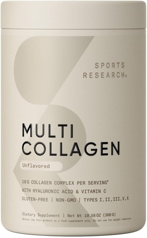 Multi Collagen Protein Powder with Hyaluronic Acid