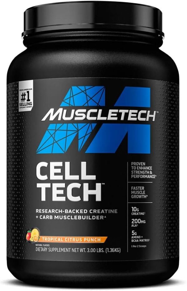 MuscleTech Cell-Tech Creatine Powder Tropical Punch