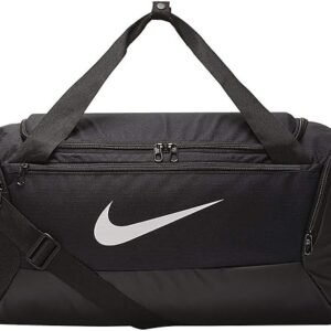 Nike Brasilia Small Duffel-9.0, Black/White