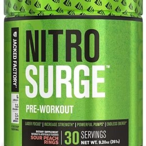 NITROSURGE Pre Workout Supplement - Energy, Strength, Focus