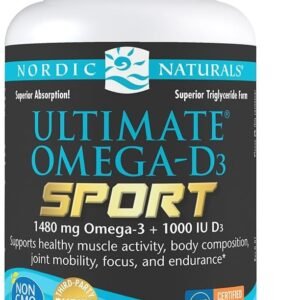 Nordic Naturals Omega-D3 Sport Soft Gels