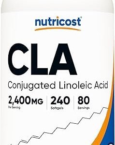Nutricost CLA 2,400mg Softgels - Gluten-Free