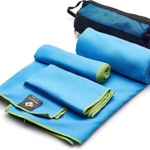 OlimpiaFit Microfiber Travel Towel Set