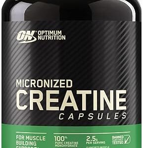 Optimum Nutrition Creatine Monohydrate Capsules, 100ct