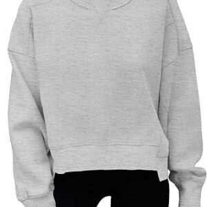 Oversized Cropped Sweatshirt for Women