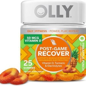 Post-Game Recovery Gummy Rings - 25 Count