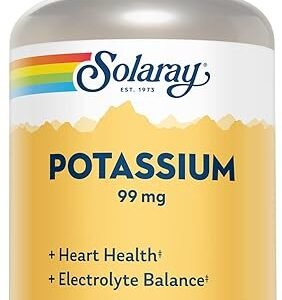 Potassium 99mg for Heart & Nerves