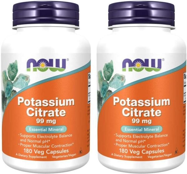 Potassium Citrate 99mg 360 Capsules