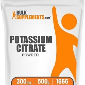 Potassium Citrate Powder Supplement, 500g Pack